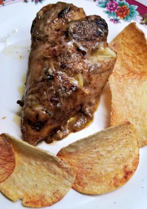 A picture of Baked Garlic Chicken.