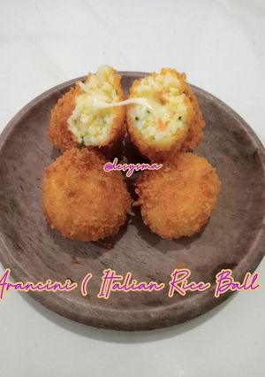Foto resep Arancini (Italian Rice Ball)