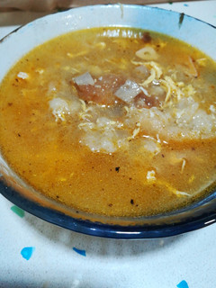 Una foto de Sopa de ajo