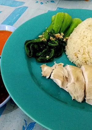 Foto resep Hainan Chicken Rice spesial ala resto