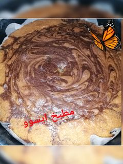 صورة لوصفة كيك ماربل