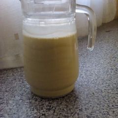 A picture of Home made creme liquor.