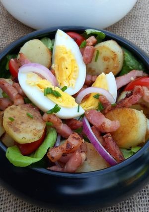Une photo de Salade paysanne