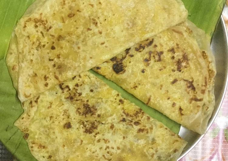 Simple Way to Prepare Ultimate Moong Daal Poli/Puran Poli/Sweet Poli/Sweet Stuffed Paratha/Pesarapappu Bobbatalu