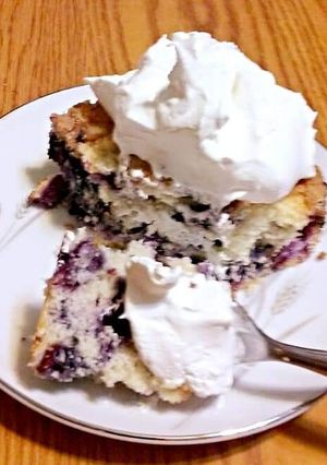 A picture of Blue berry pie 🥧.