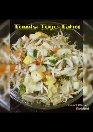 Foto resep Tumis Toge Tahu