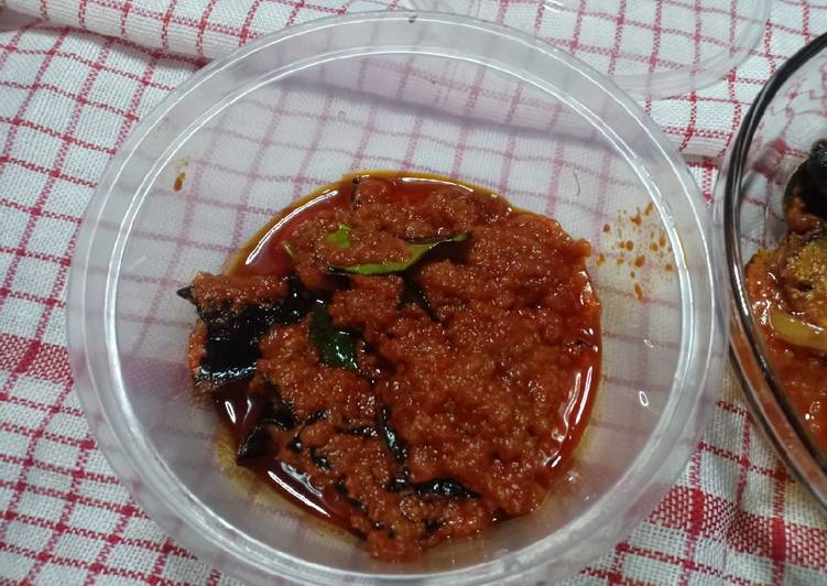 Resep Bumbu sambalado Anti Gagal