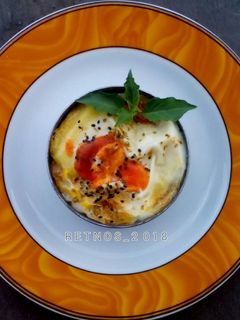 Foto resep Meat grill with eggs (debm/keto diet)