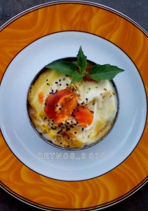 Foto resep Meat grill with eggs (debm/keto diet)