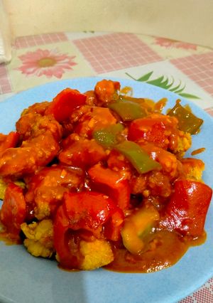 Foto resep Ayam tepung asam manis