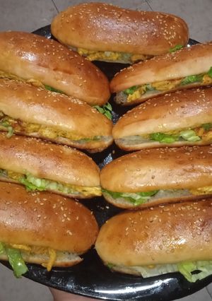 صورة لوصفة سندويشات الدجاج