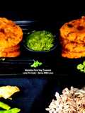 Red Poha Vada - Red Aval Vadai