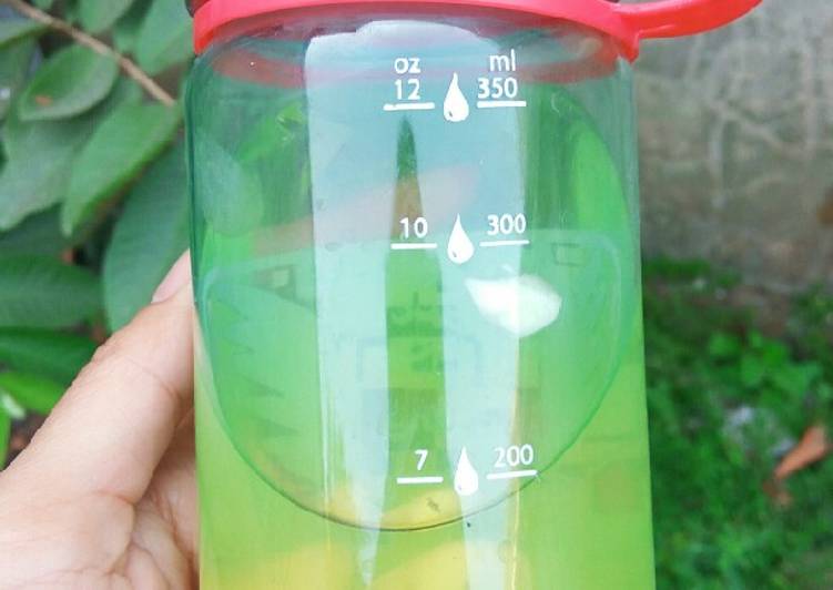 Resep: LezatInfused Water - Anti Kanker - Bawang putih