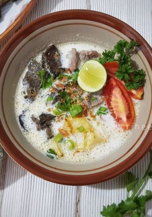 Foto resep Soto betawi kuah santan susu