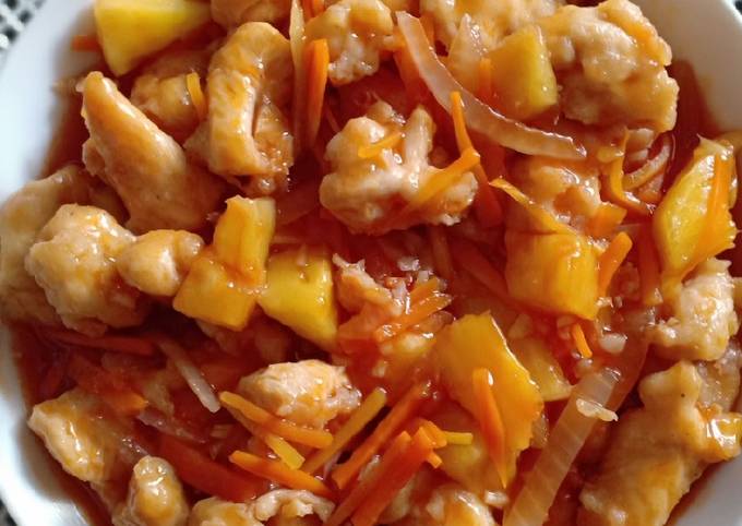 Langkah Mudah untuk Menyiapkan Sweet &amp; Sour Chicken, Sempurna