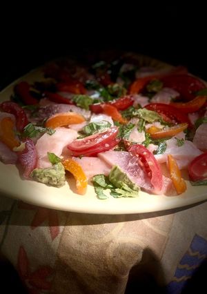 Une photo de Ceviche d’espadon façon maison