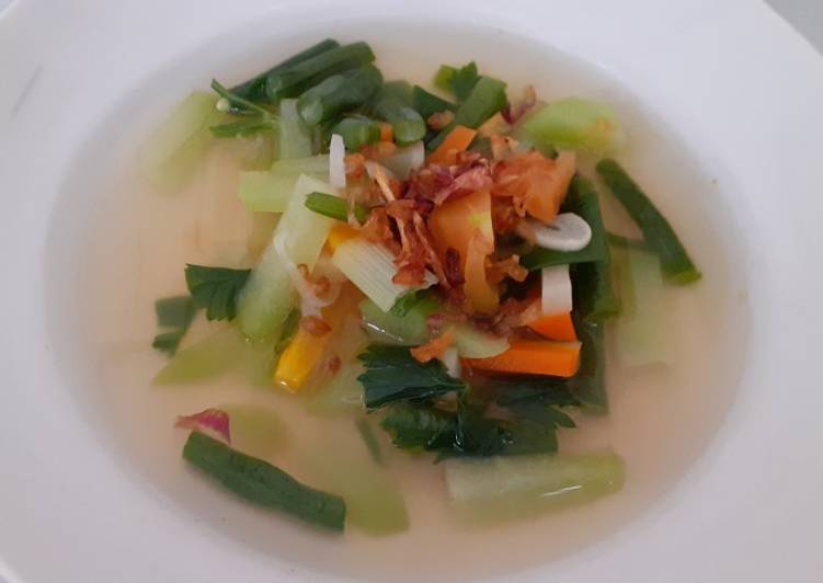 Resep Sayur Bening 2 yang Sempurna