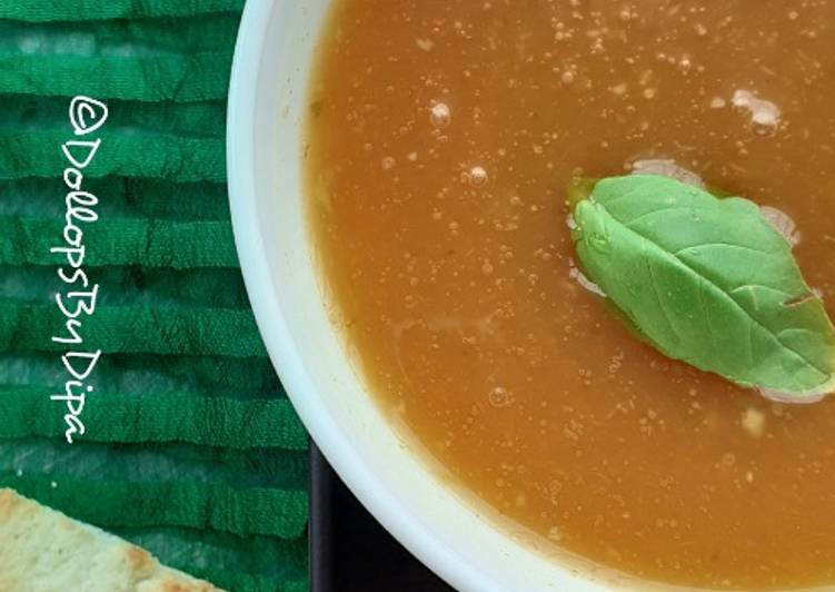 Pumpkin drumstick soup