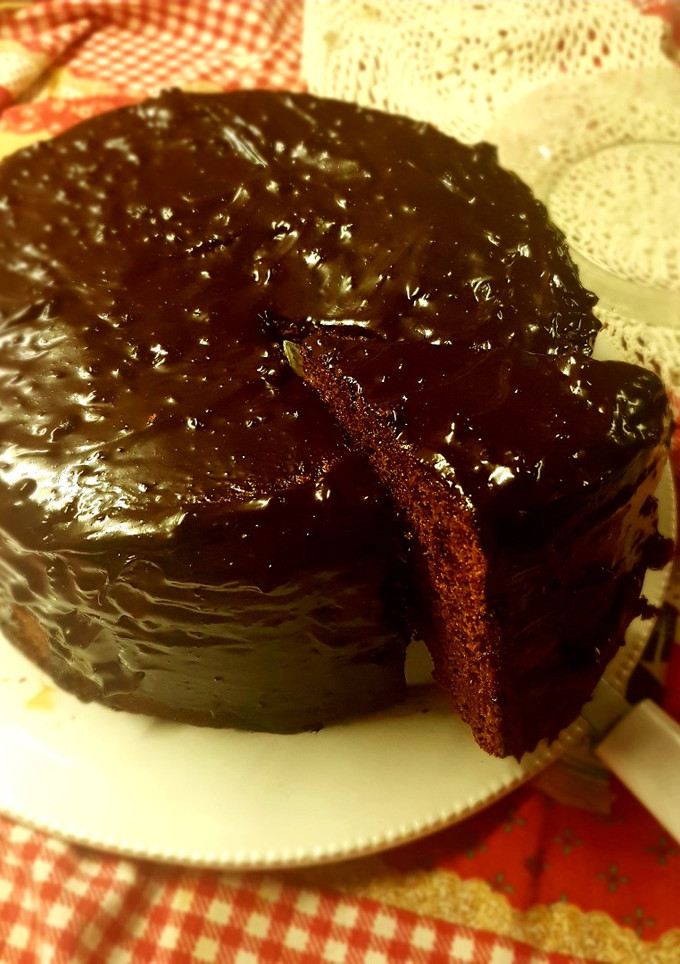 Una foto de 😋¡Torta negra! 🍫(chocolate-chocolate) 🍫
