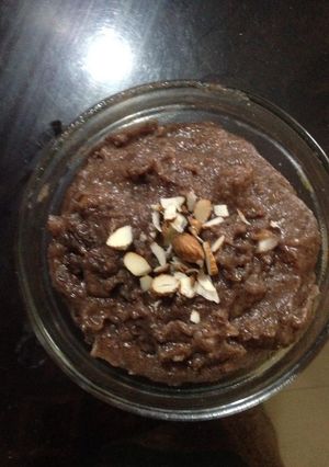 A picture of Healthy Raagi halwa.