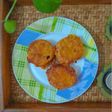 ক্রিস্পি আলুর চপ টমেটো আর সরিষার তেল দিয়ে 😋