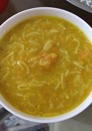 صورة لوصفة شوربة خضار