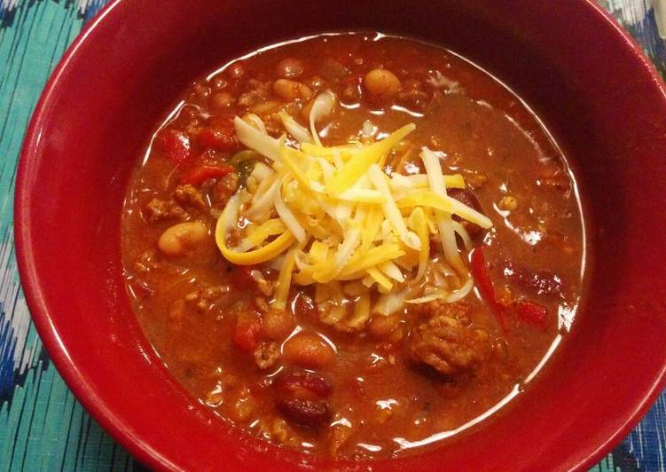 Recipe of Favorite Rick&#39;s Afterburn Chili