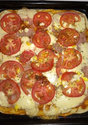 Una foto de Pizza fácil y rica 🤤🍕🍕