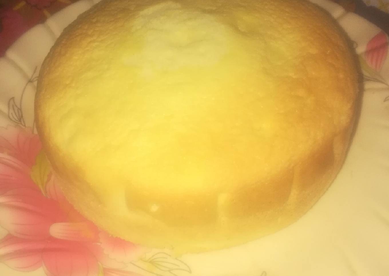 Vanilla sponge cake