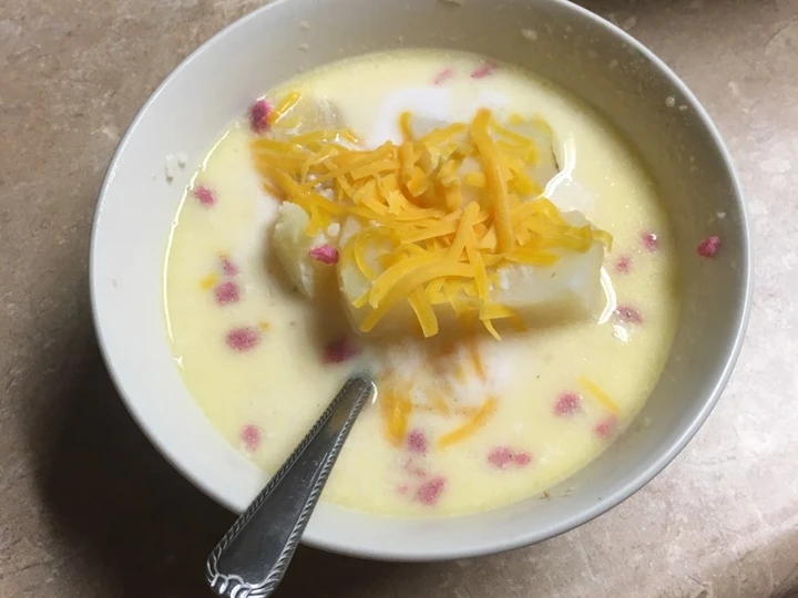 Easy Steps Prepare Recipes Farm Style Potato Soup the So Delicious So Delicious.