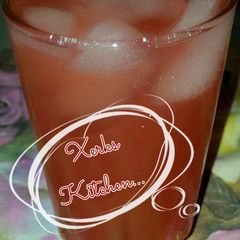 A picture of Water melon juice.