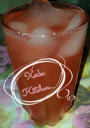 A picture of Water melon juice.