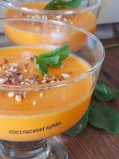 Una foto de Mousse de mandarina y yogur