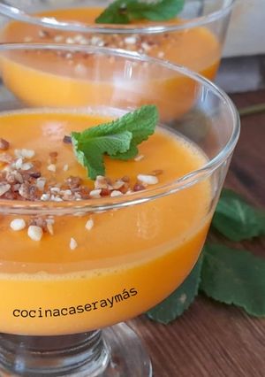 Una foto de Mousse de mandarina y yogur