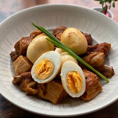 Vietnam Pork and Egg (Thit Kho Tau) A picture of Vietnam Pork and Egg (Thit Kho Tau).