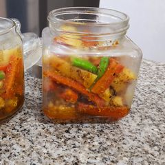 A picture of Mixed Vegetables Pickle.