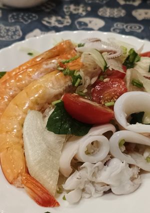 泰式涼拌冬粉 的食譜成品照片