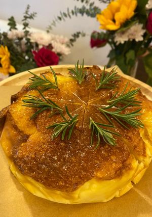รูปของ ชีสเค้กหน้าไหม้ - Burnt Basque Cheesecake (Air Fryer)