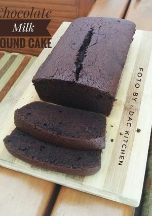 Foto resep Chocolate Milk Pound Cake