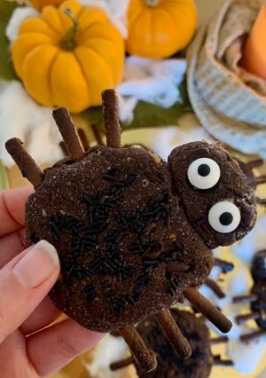 Une photo de Cookies araignée 🕷🎃👻