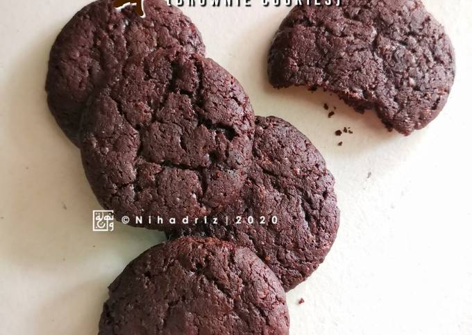 Brookies (Brownie Cookies) Tanpa Gluten Tanpa Unsur Haiwan (Vega