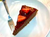 Mostly-Healthy Reused Chocolate Cake!
