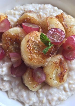 Hình của món Oatmeal.