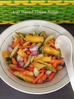 Foto resep Acar Wortel Timun Nanas