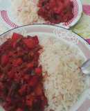 Guiso de betarraga (Remolacha) Ají de remolacha