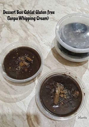 Foto resep Dessert Box Coklat Gluten Free (Tanpa Whipping Cream)