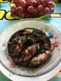Cumi bumbu rusak pedas yang simple