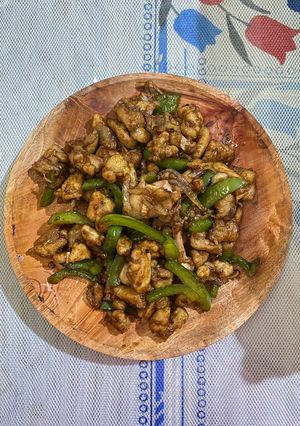 Foto resep Chicken black pepper | ayam lada hitam saori