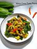 Whole Cauliflower Tumis Pedas