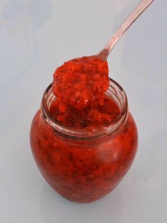 Una foto de Mermelada de fresas sin azúcar 🍓